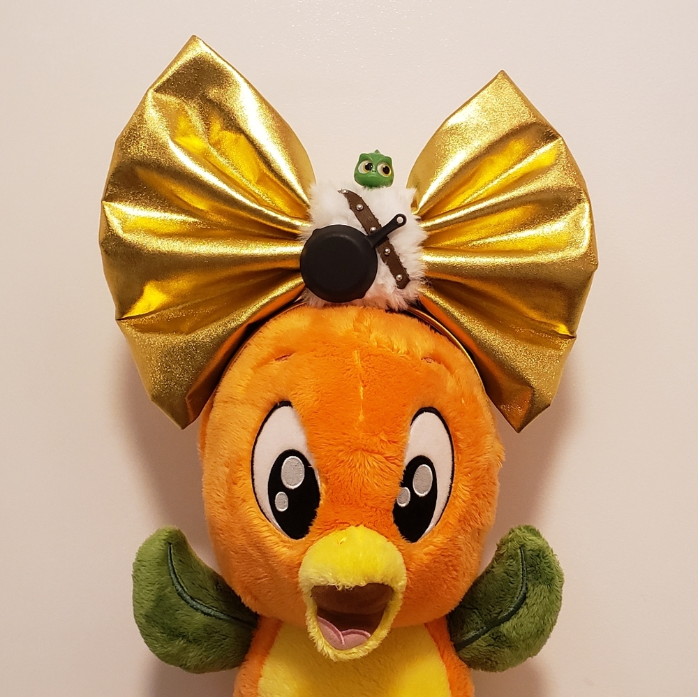 ⭐Large Custom Bow 🌟 Maximus & Pascal Bow on Hairband 🌟